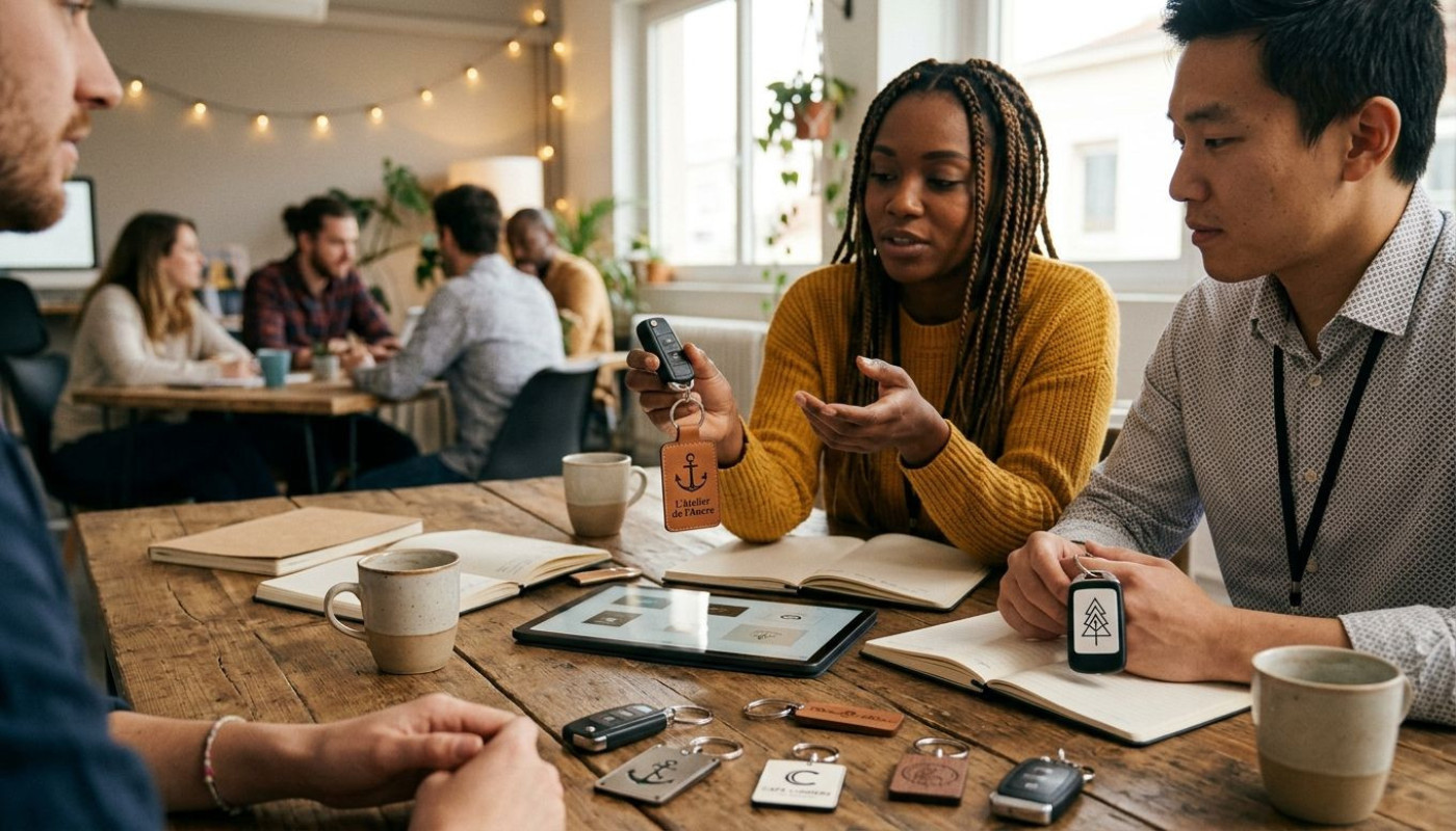 Comment les porte-clés personnalisés peuvent renforcer l'identité de marque ?